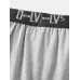 Mens Cotton Plain Loose Breathable Thin Home Elastic Mid Waist Shorts Boxers