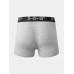 Mens Cotton Plain Loose Breathable Thin Home Elastic Mid Waist Shorts Boxers