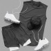 2  in  1 Men’s Running Shorts Double  deck Quick Drying Jogging Gym Short Pants with Phone Pocket