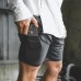 2  in  1 Men’s Running Shorts Double  deck Quick Drying Jogging Gym Short Pants with Phone Pocket